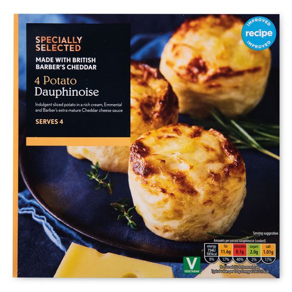 4 Potato Dauphinoise 480g Specially Selected